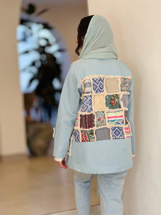 کت تیکه دوزی هندی
