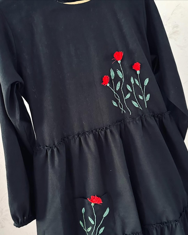 کفتان لینن مدل رز