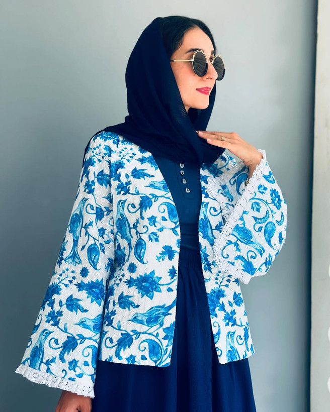 کت تابستونی مدل پرنده بهشتی