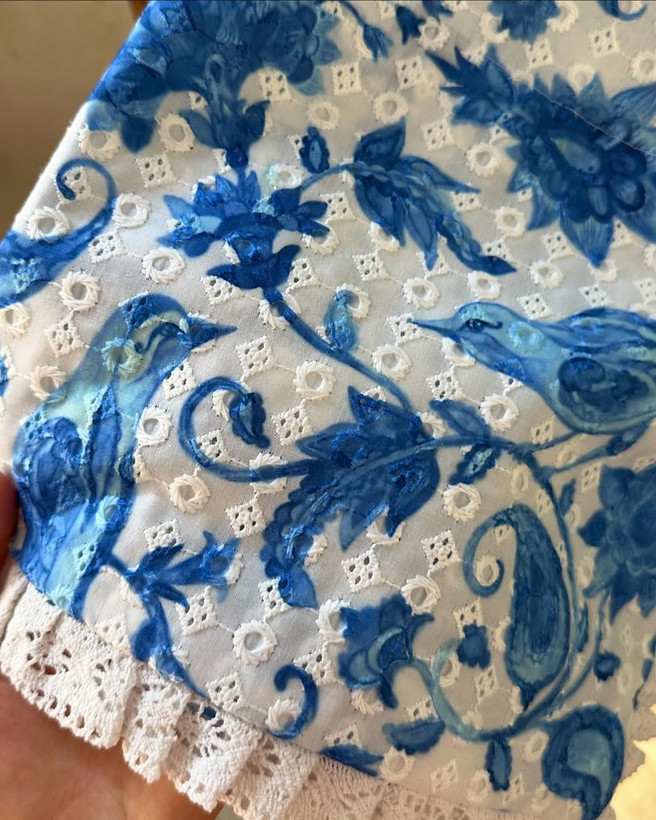کت تابستونی مدل پرنده بهشتی