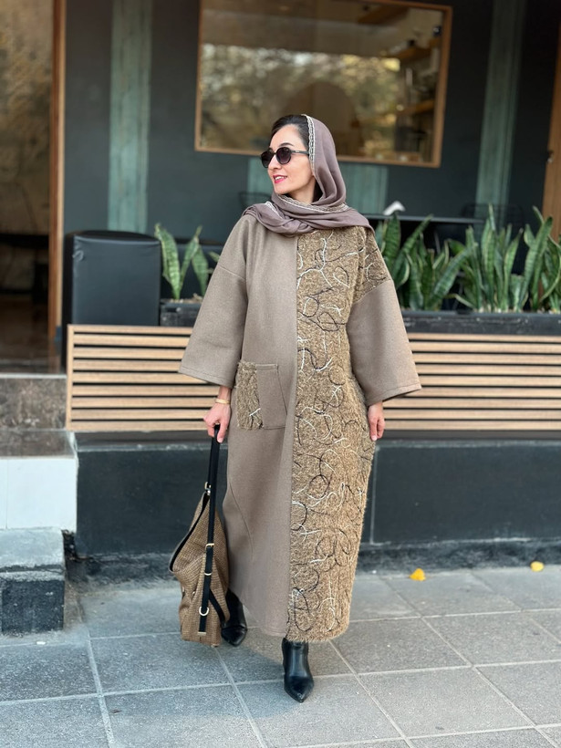 کفتان coffee فری سایز