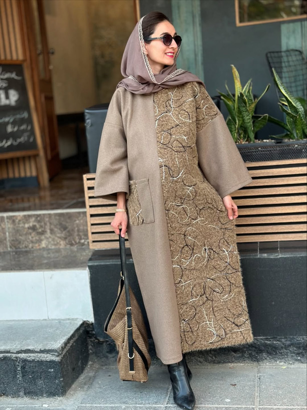 کفتان coffee فری سایز