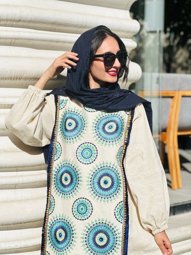 کفتان زنانه مدل چیندار