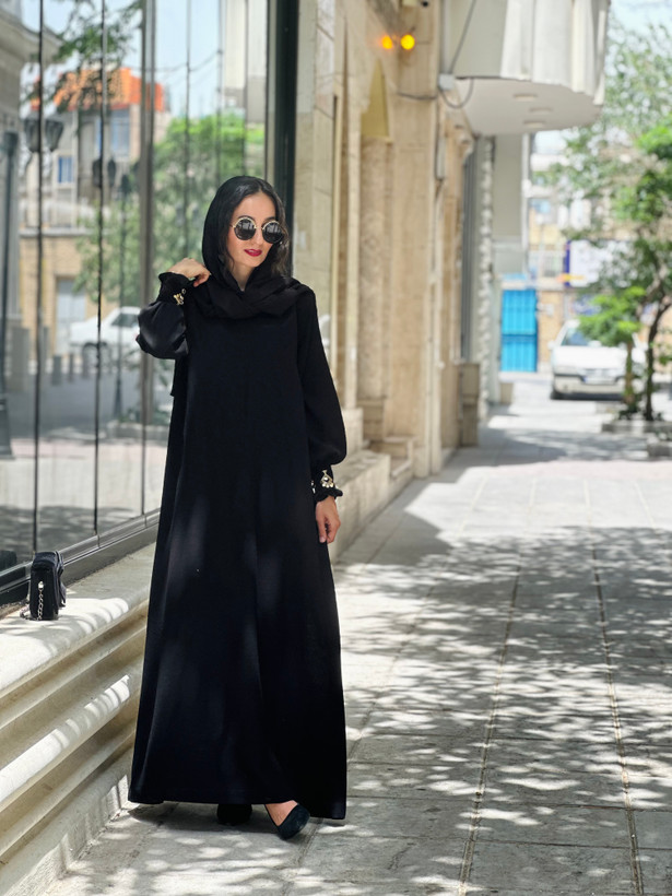 عبا و جلیغه و کمربند کرپ