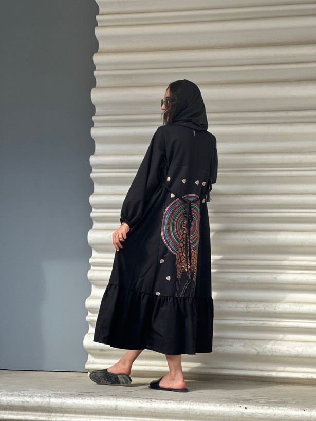 کفتان چیندار مدل زرافه